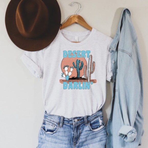 Desert Darlin Graphic Tee - Picture 1 of 1